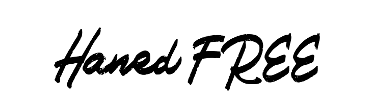 Haned FREE  Descarca Fonturi Gratis