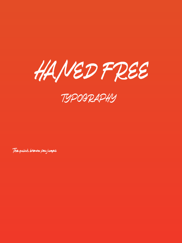 Haned FREE Poster
