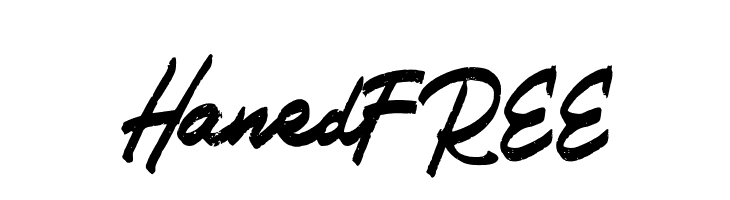 HanedFREE  免费字体下载
