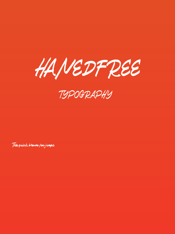 HanedFREE Poster