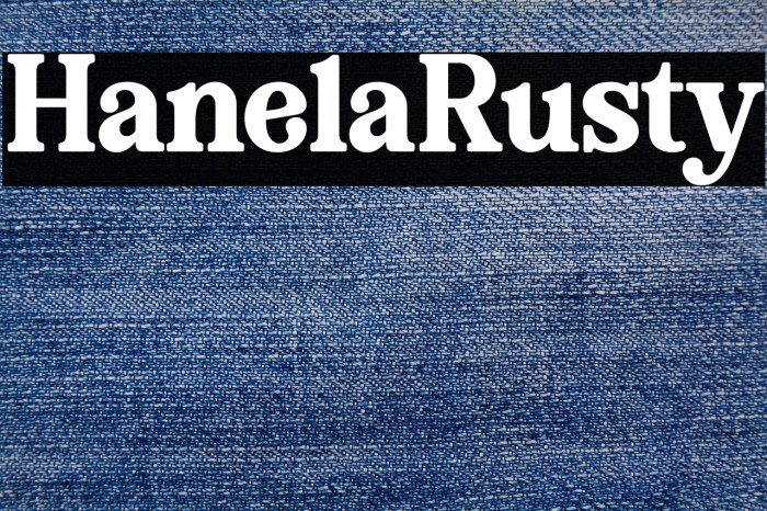 Hanela Rusty Example 1