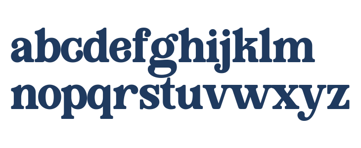 Hanela Rusty Lowercase