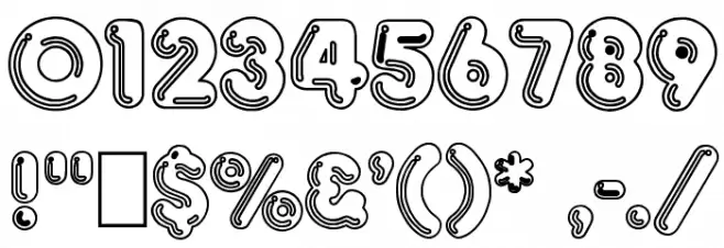 Hang 'Em 2 Font OTHER CHARS