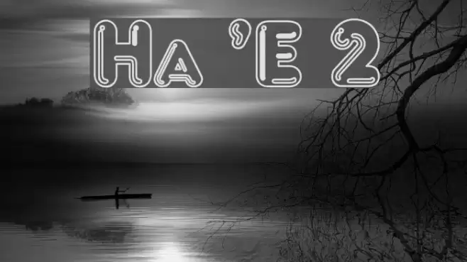 Hang 'Em 2 Font examples