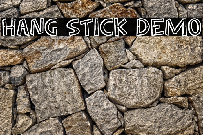 Hang Stick Demo Example 1