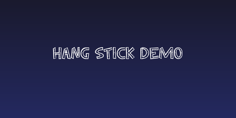 Hang Stick Demo Social Header