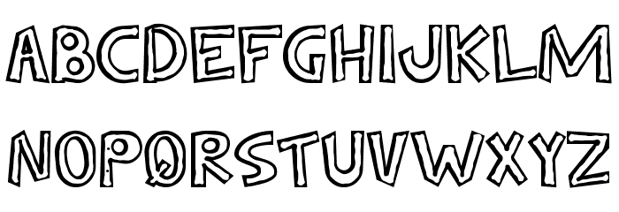 Hang Stick Demo Font LOWERCASE