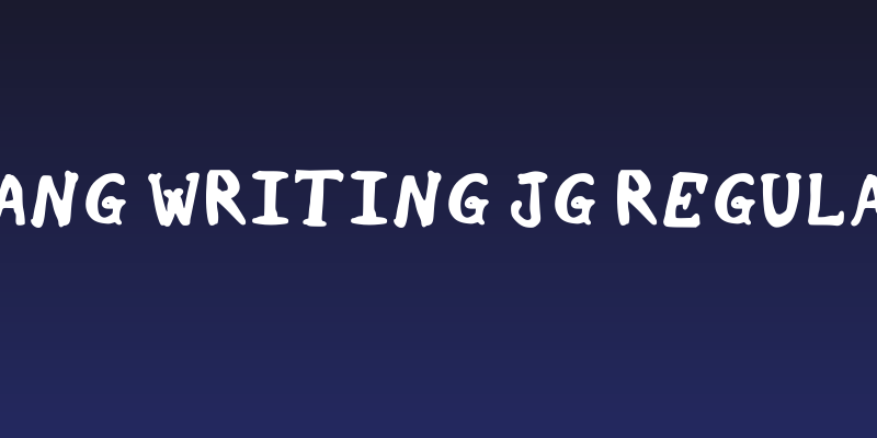 Hang Writing Jg Regular Social Header