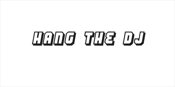 Hang the DJ Logo