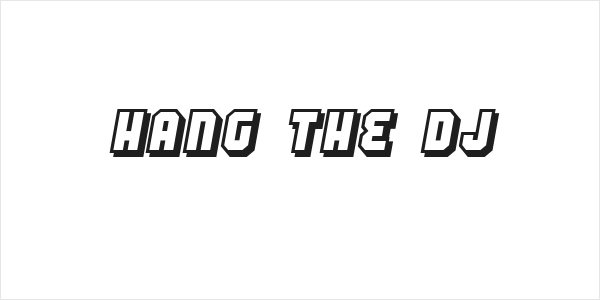 Hang the DJ Logo