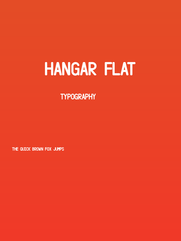 Hangar Flat Poster