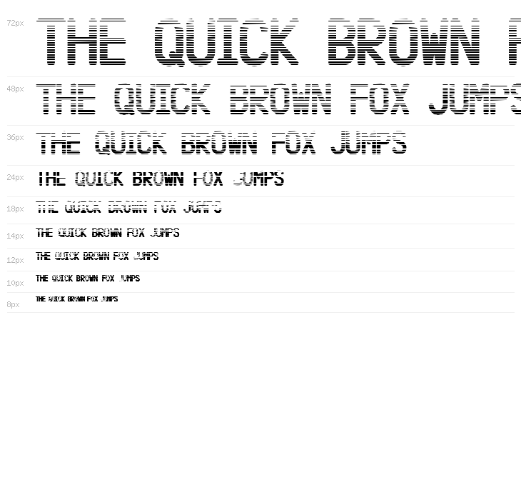 Hangar Striped Waterfall