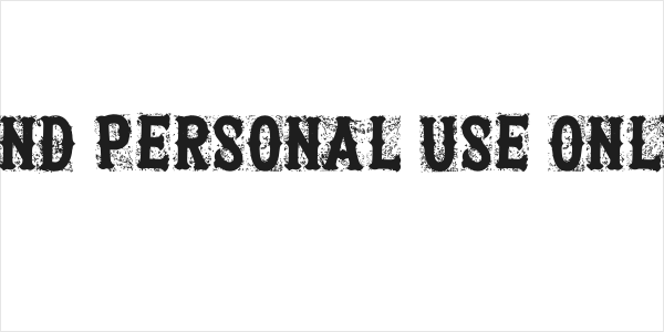 Hangaround PERSONAL USE ONLY Regular Logo