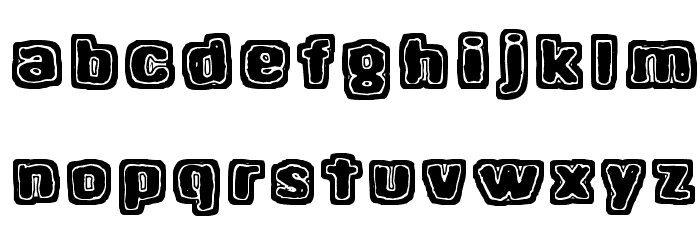 Hangen henki Font LOWERCASE