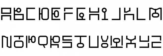 Hangeul Simplify Regular Fonte MAIÚSCULAS