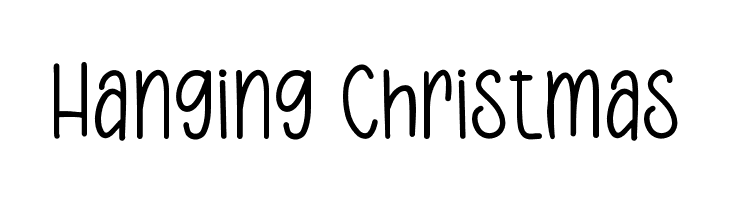 Hanging Christmas  لخطوط تنزيل