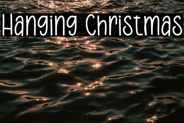 Hanging Christmas Example 2