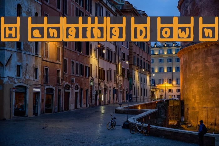 Hanging Down Example 2