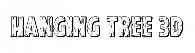 Hanging Tree 3D  Fuentes Gratis Descargar