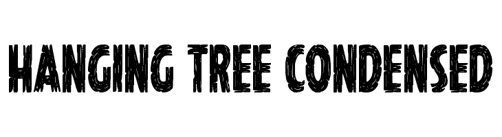 Hanging Tree Condensed  नि: शुल्क फ़ॉन्ट्स डाउनलोड