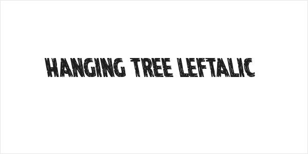 Hanging Tree Leftalic Logo