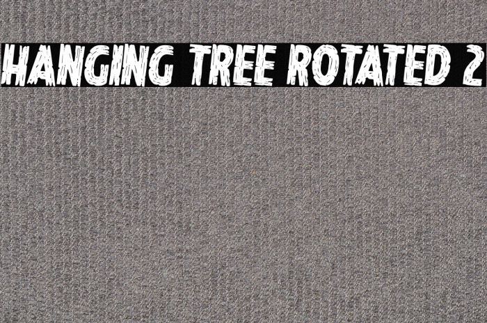 Hanging Tree Rotated 2 Example 2