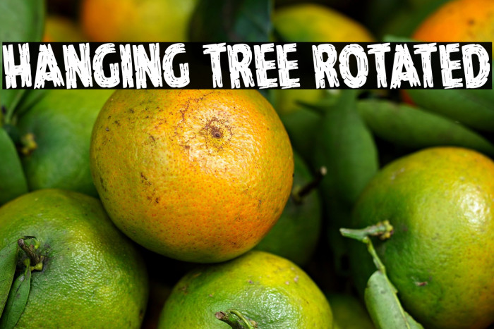 Hanging Tree Rotated Example 1