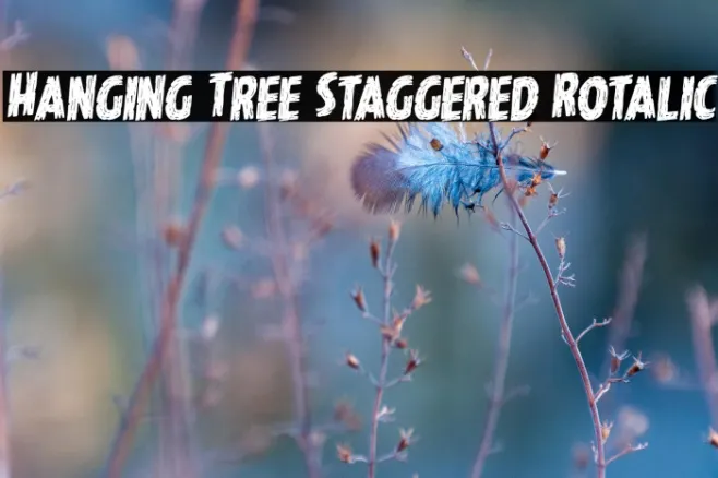 Hanging Tree Staggered Rotalic Example 1