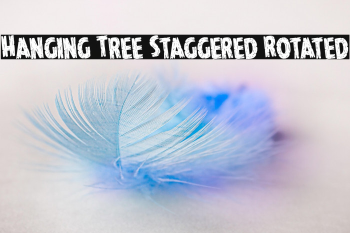 Hanging Tree Staggered Rotated Example 1
