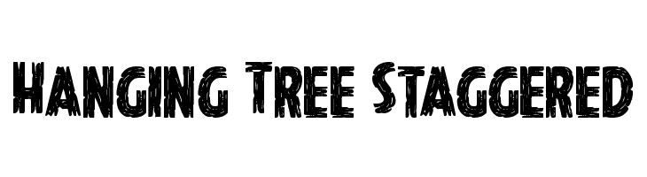 Hanging Tree Staggered  Fuentes Gratis Descargar