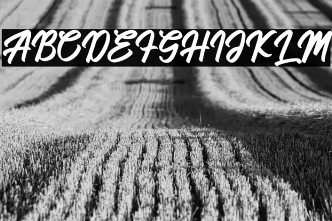 Hanglatter Font examples