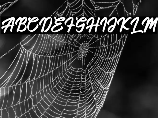 Hanglatter Font examples