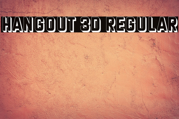 Hangout 3D Regular Example 3