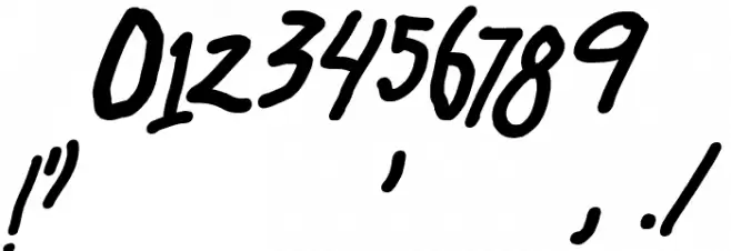 Hangover Monday Bold Italic Polices AUTRES CHARS