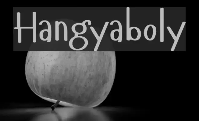 Hangyaboly Font examples