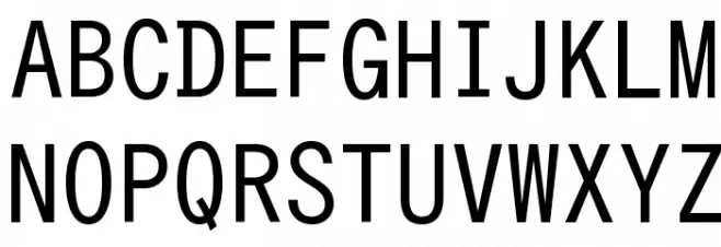 Hangyaku フォント 大文字