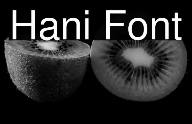 Hani Font examples