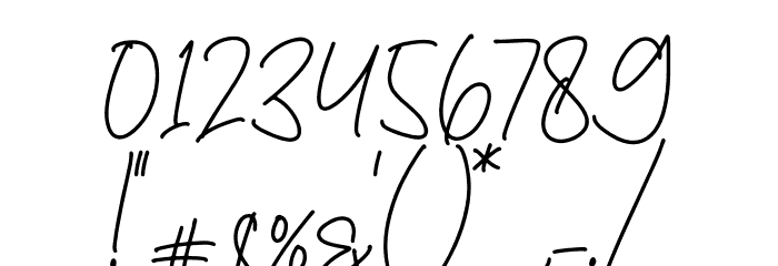Hanibee Font OTHER CHARS