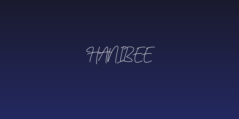 Hanibee Social Header