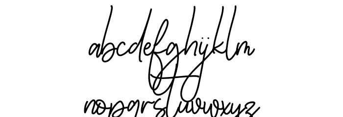 Hanibee Font LOWERCASE