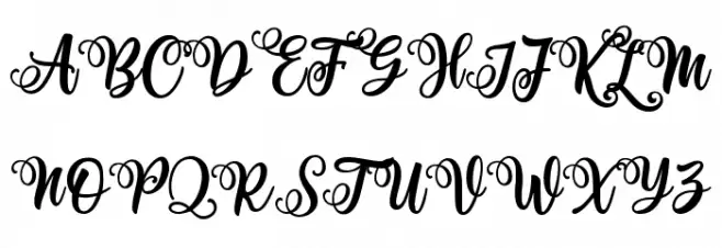 Haniberryku Font Litere mari