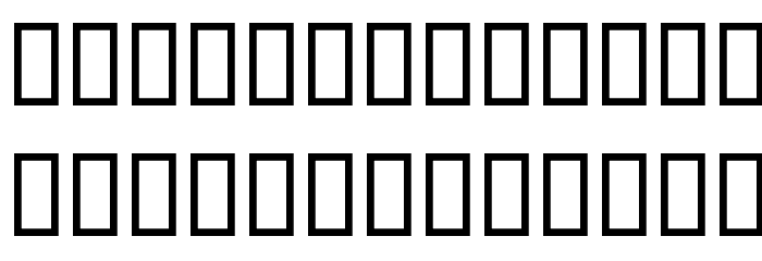 Hanif Bold Font LOWERCASE
