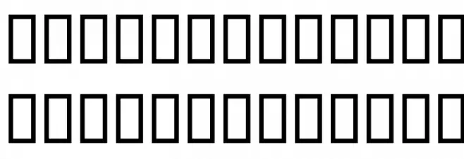 Hanif Font UPPERCASE