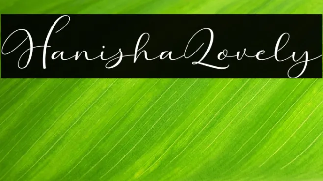 HanishaLovely Example 3