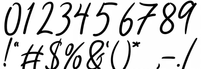 Hanmade फ़ॉन्ट अन्य घर का काम