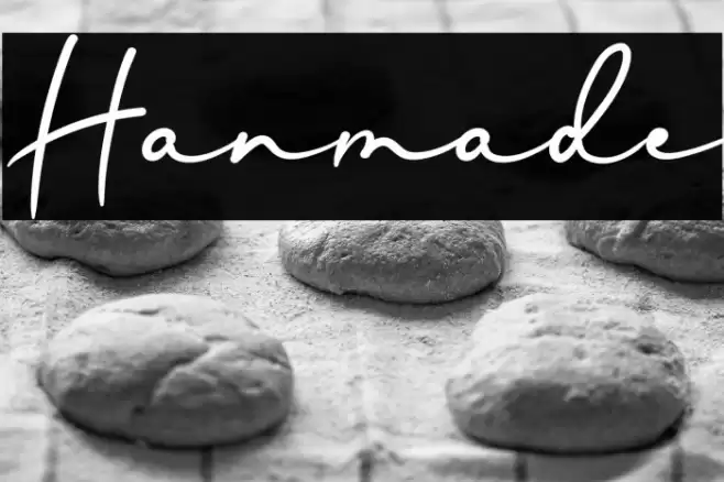 Hanmade फ़ॉन्ट examples