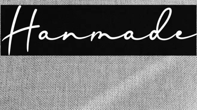 Hanmade फ़ॉन्ट examples