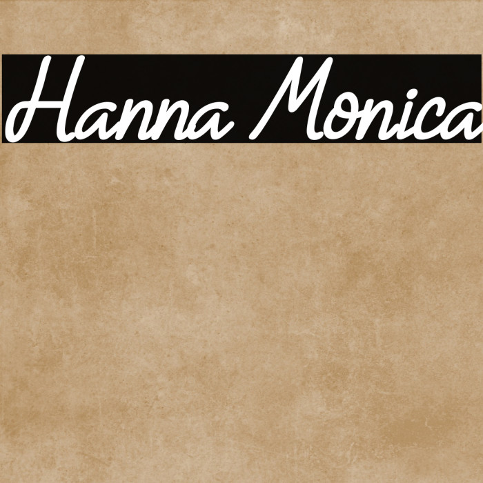 Hanna Monica Example 2