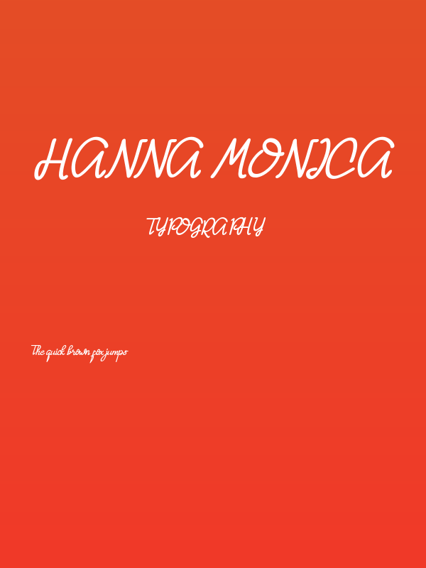 Hanna Monica Poster