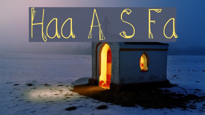 Hannah Added Some Flare Font examples